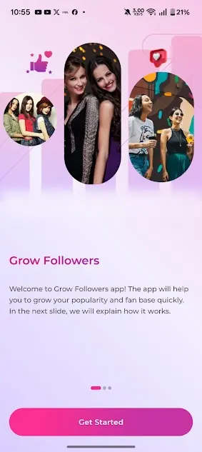 Screenshot of Grow Followers Apk